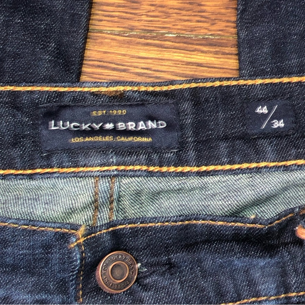 LUCKY BRAND Mens 181 Relaxed Leg Jeans Size 44x34  NWT - Picture 11 of 13